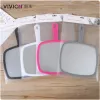 【 Weiwei 】 Hair salon makeup mirror, barber's special large-sized hand mirror, professional mirror handle, makeup rearview mirror details Picture